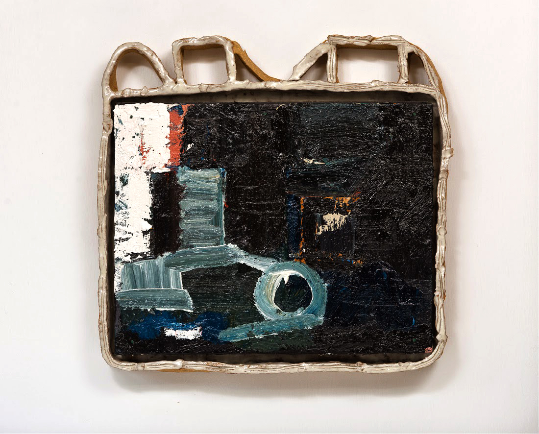 Untitled_oil_paint_canvas_board_stoneware_frame_35X38cm