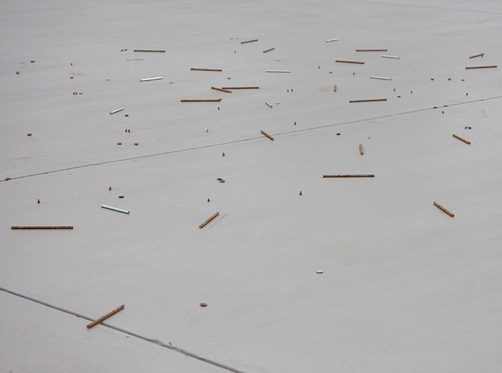 Richard Frater 'Arranged Nail Parts for Floor II' LR