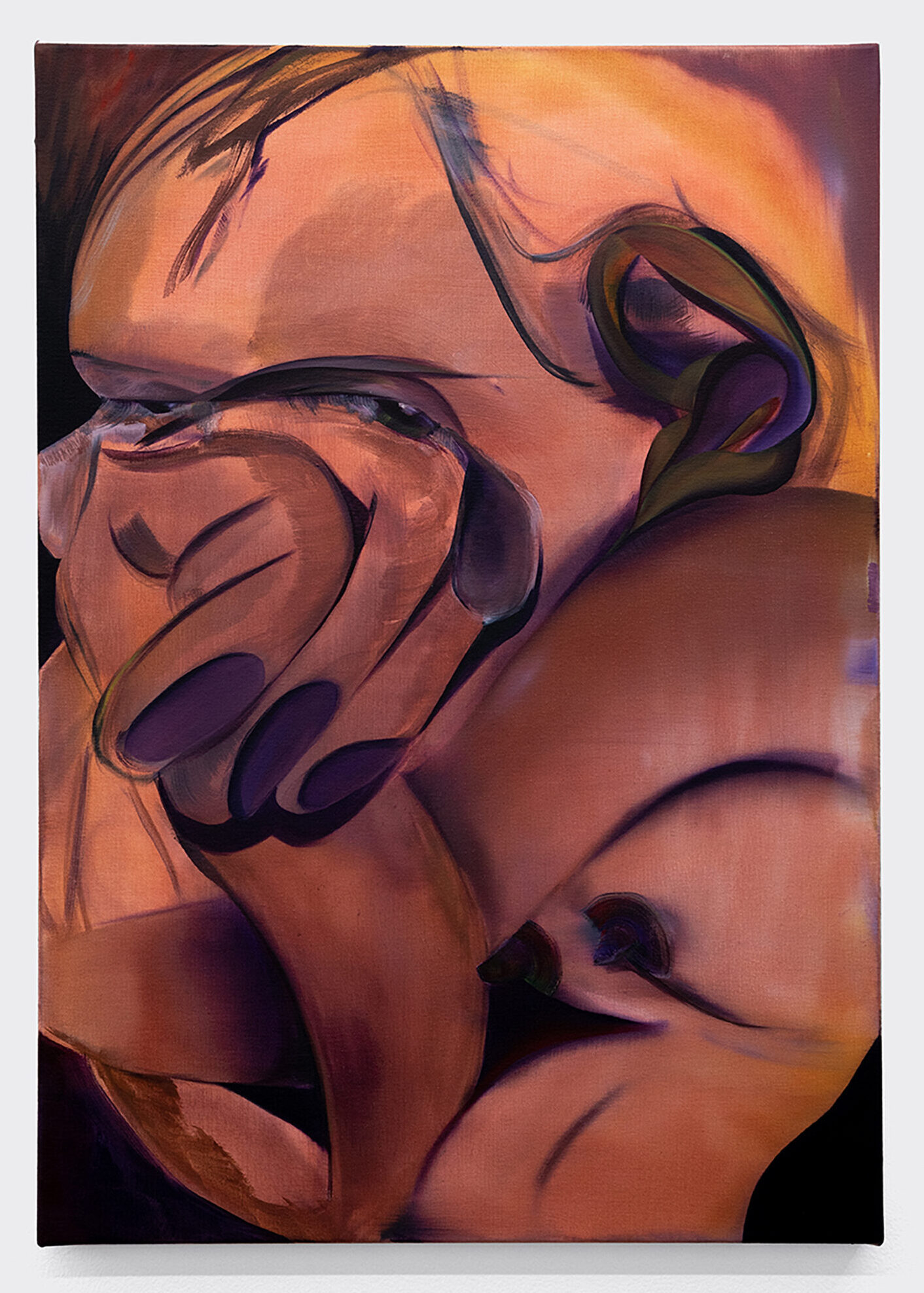 Julia Trybala Salt, 2022 oil on canvas 71.0 x 51.0 cm