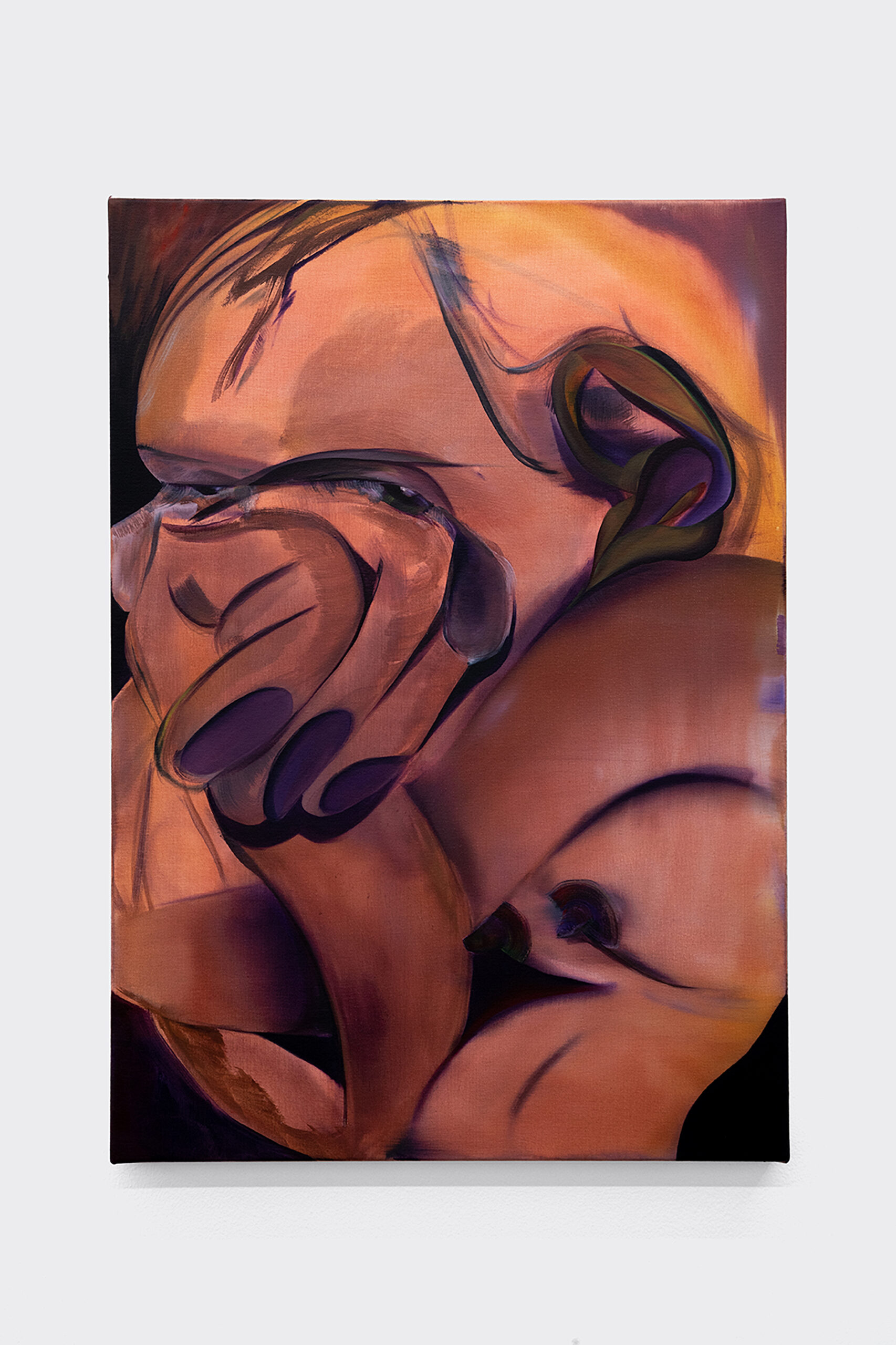 Julia Trybala Salt, 2022 oil on canvas 71.0 x 51.0 cm