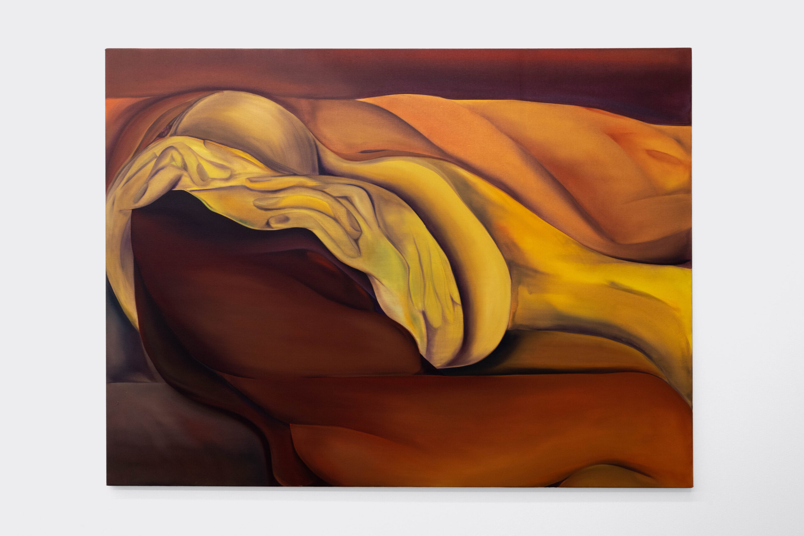 Julia Trybala Big Belly Desire, 2022 oil on canvas 137.0 x 183.0 cm