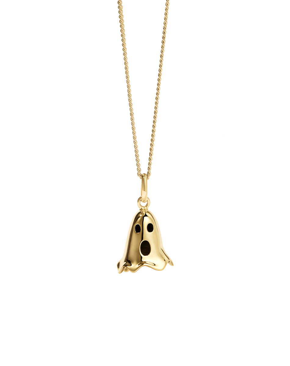 Nell Ghost Necklace 9ct Gold
